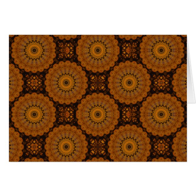 Cartão Flores Laranja (Frente Horizontal)