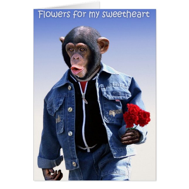 Cartão Flores Para Minha Querida (Frente)