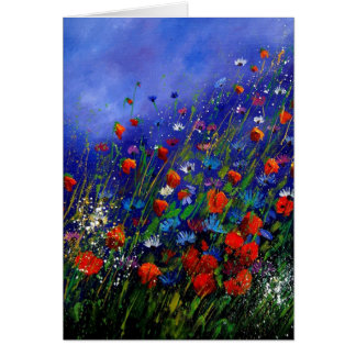 Cartão flores selvagens 787