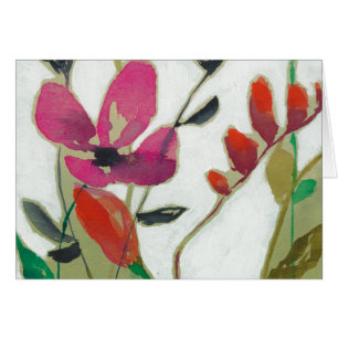 Cartão Flores vívidas mim