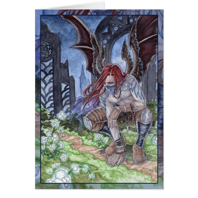 Cartão Florescência da noite (Frente)