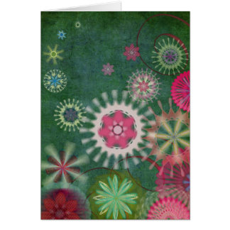 Cartão Floresta de Spiragraph