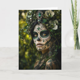 Cartão Floresta Esmeralda Calavera – Botânica Verde