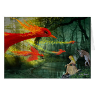 Cartão Floresta Fantasia 1