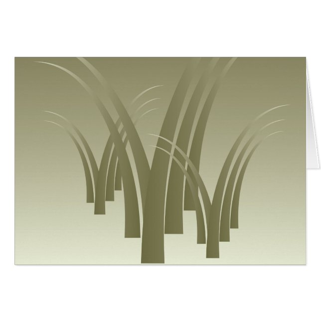 Cartão floresta ouro (Frente Horizontal)