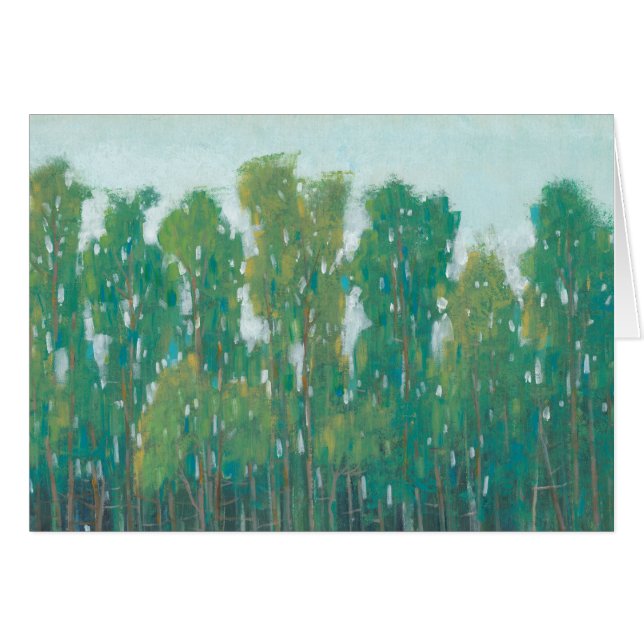 Cartão Floresta Verde II (Frente Horizontal)