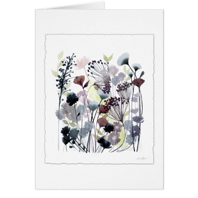 Cartão Florestas balançadas II (Frente)