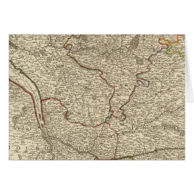 Cartão Florestas da França (Frente Horizontal)