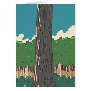 Cartão Florestas Japonesas