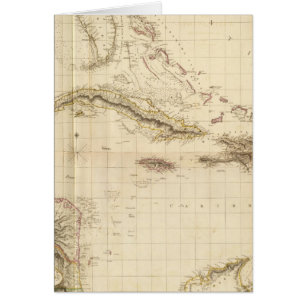 Cartão Flórida e Índias Ocidentais