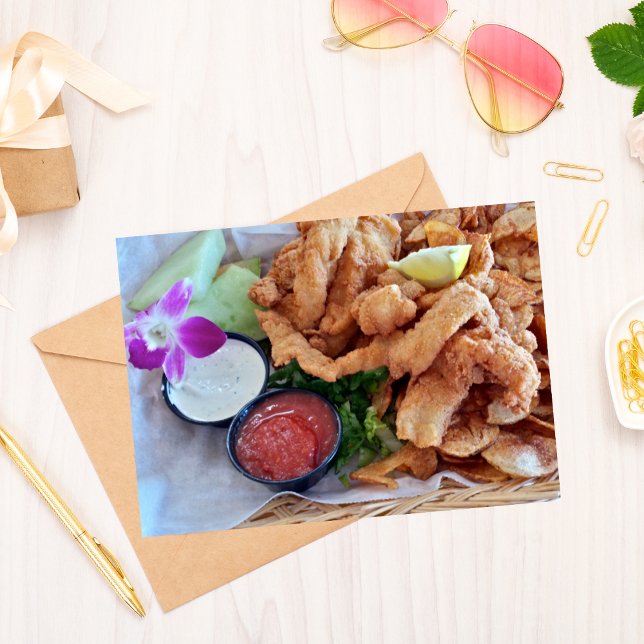 Cartão Flórida Grouper Fingers ~ Sanibel Island Marina (Criador carregado)