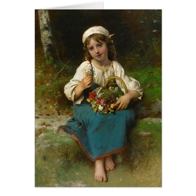 Cartão Florista francês (Frente)