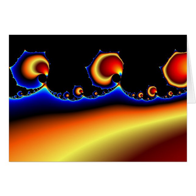 Cartão Flotsam Goodega - Fractal (Frente Horizontal)