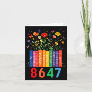 Cartão Flower do Livro dos Direitos da Mulher