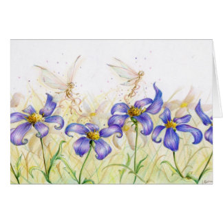 Cartão Flower Hopping