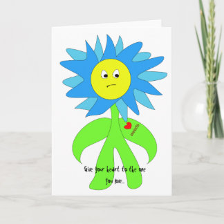 Cartão Flower Loves Weeds