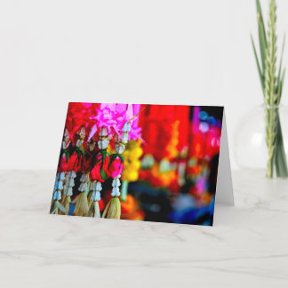 Cartão Flower Market, Chiang Mai