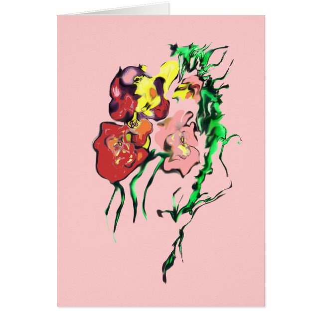 CARTÃO FLOWER POWER (Frente)