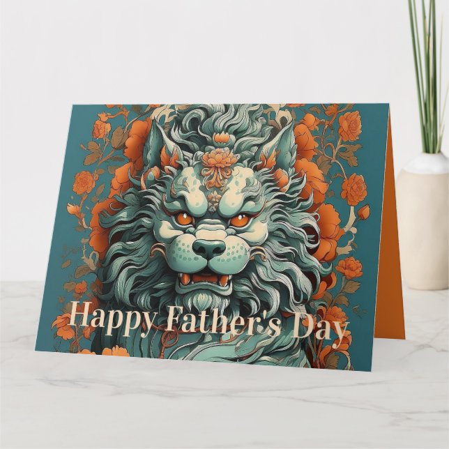 Cartão Flu Lion of Wisdom (Frente)