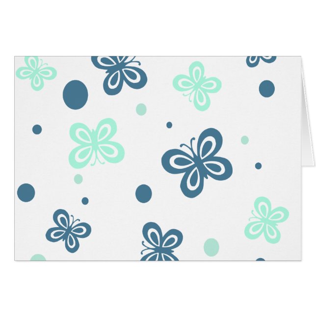 Cartão Flutterbyes (Frente Horizontal)