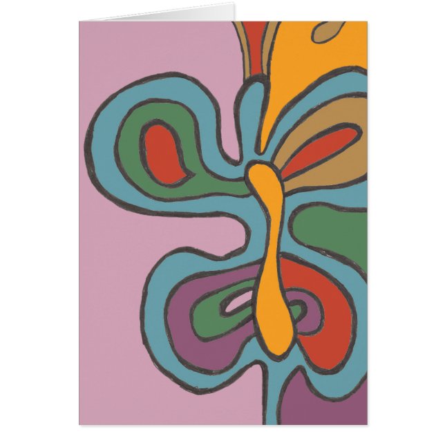 Cartão Flutterfly (Frente)