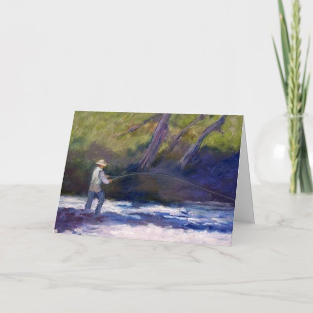Cartão Fly Fishing (Frente)