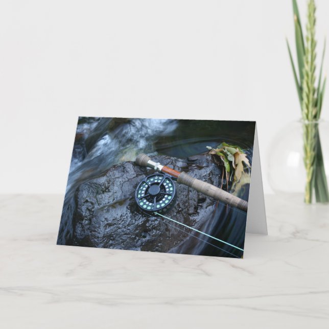 Cartão Fly Rod 1 (Frente)