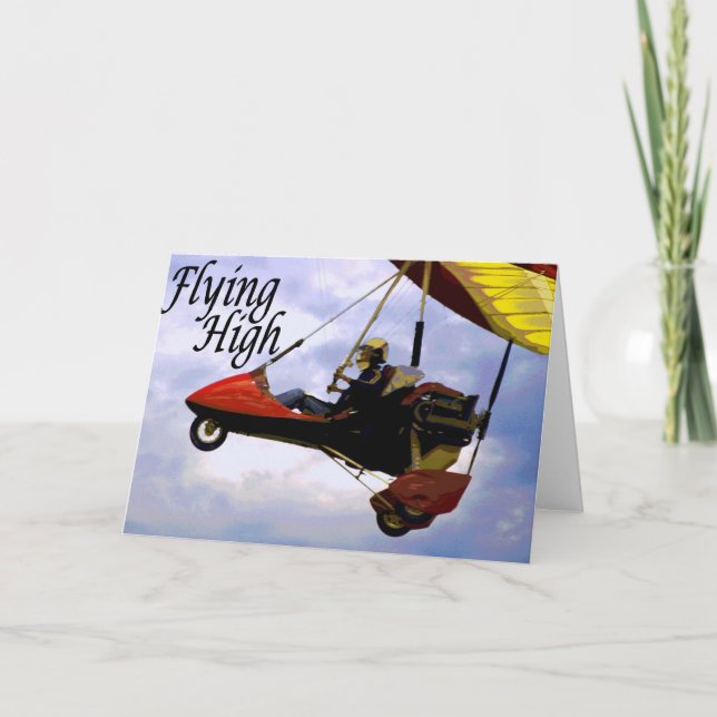 Cartão Flying High Card (Frente)