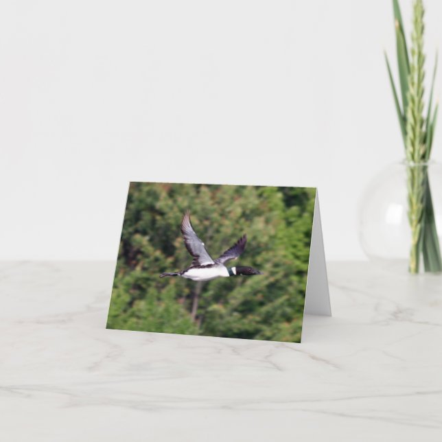 Cartão Flying Loon Notecard (Frente)