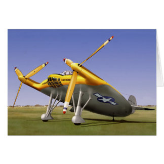 Cartão Flying Pancake, 1942