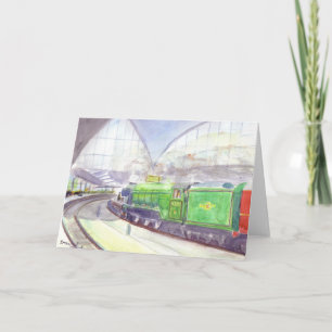 Cartão Flying Scotsman Birthday card