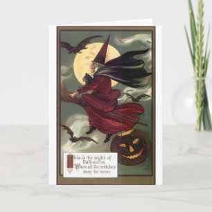 Cartão Flying Witch