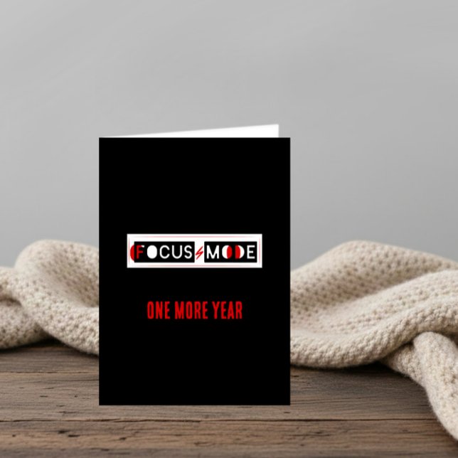 Cartão FOCUS MODE Birthday (Criador carregado)