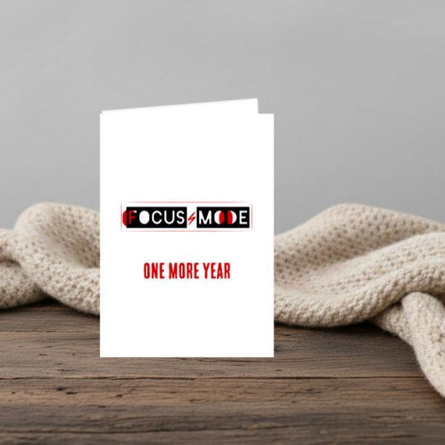 Cartão FOCUS MODE Birthday (Criador carregado)