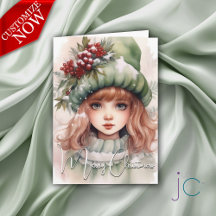 Fofa Pixie de Natal Feriado