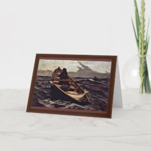 Cartão Fog Warning (The Fog Warning) By Homer Winslow