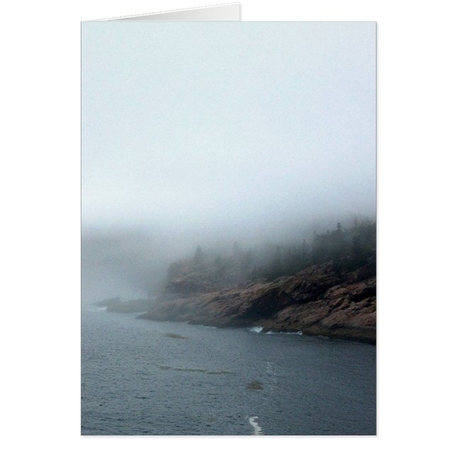 Cartão Foggy Day (Frente)