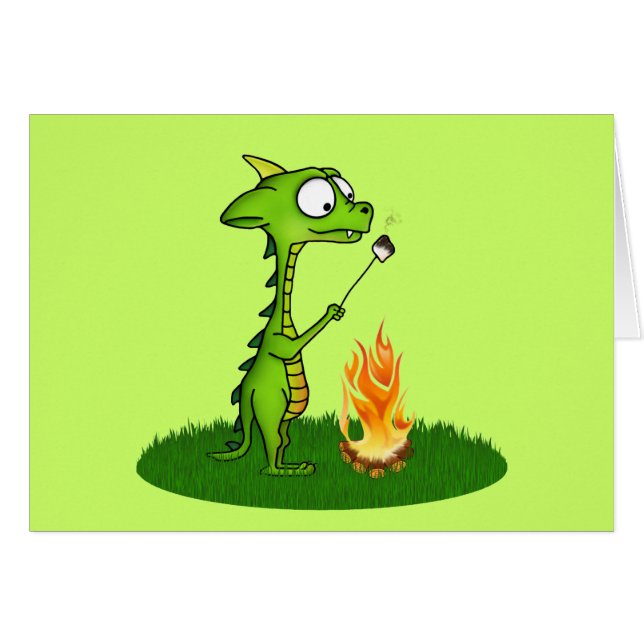 Cartão Fogo Dragão (Frente Horizontal)