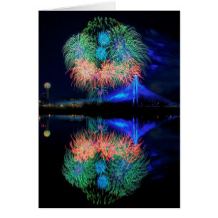 Cartão Fogos-de-artifício