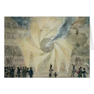 Cartão Fogos-de-artifício