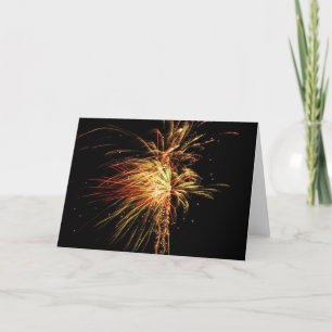 Cartão Fogos-de-artifício