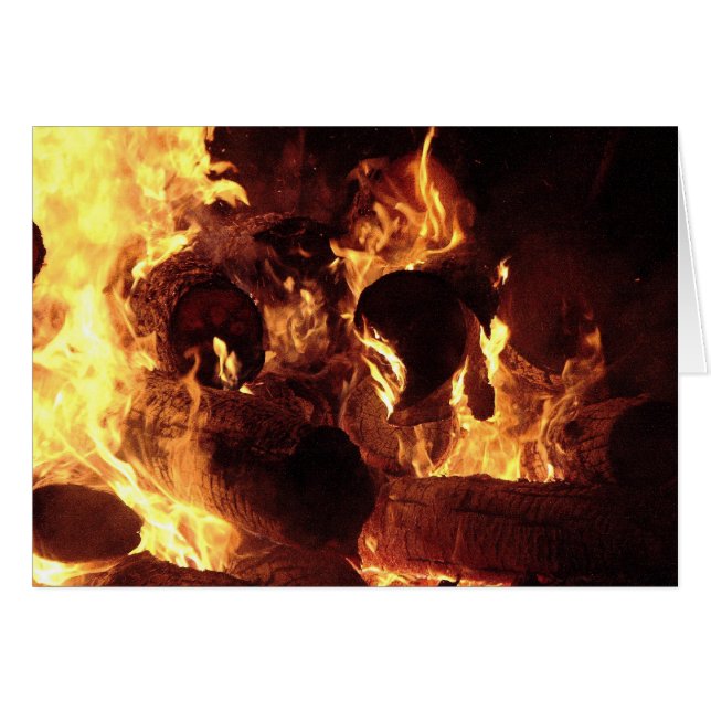 Cartão Fogueira #1 (Frente Horizontal)