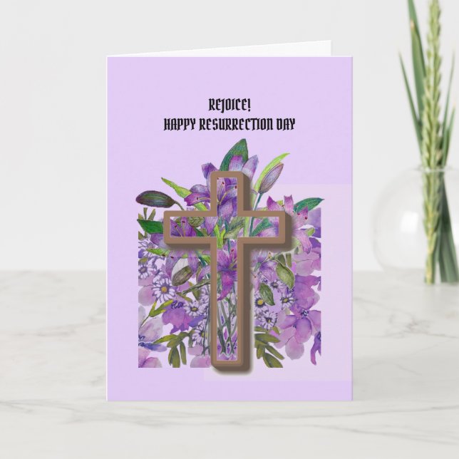 Cartão Folded Easter Greeting Card (Frente)