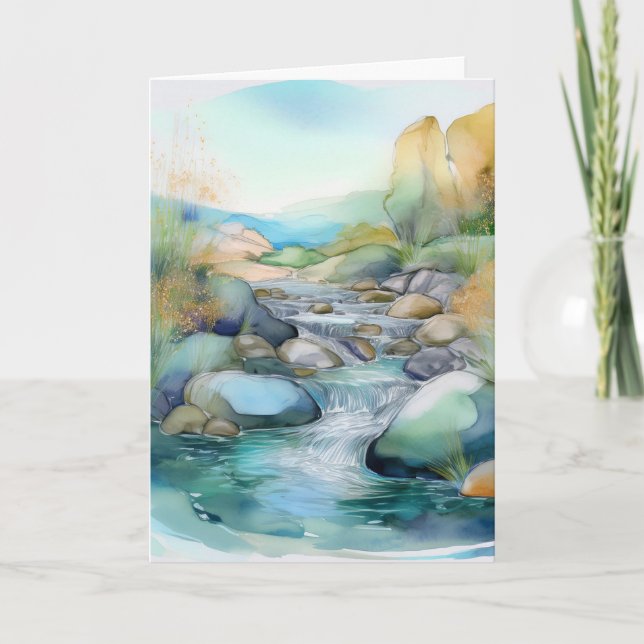 Cartão Folded Greeting Card (Frente)