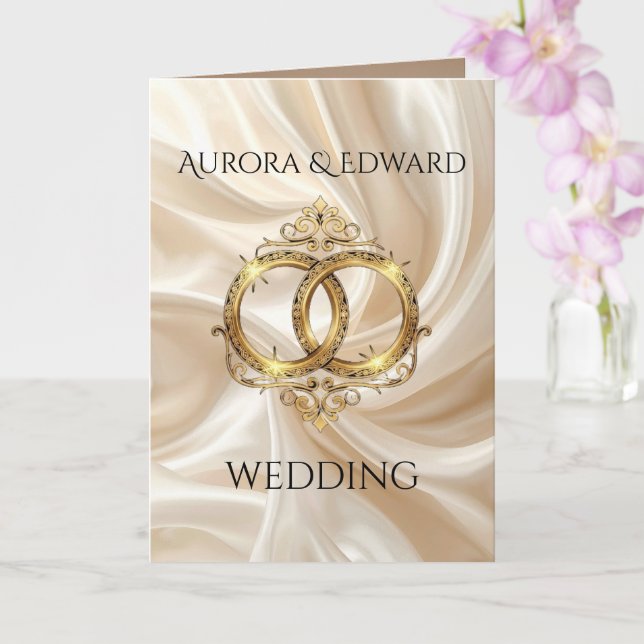 Cartão Folded Greeting Card (Orquídea)