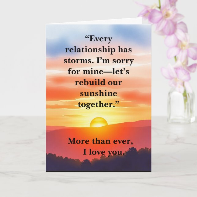 Cartão Folded Greeting Card (Orquídea)