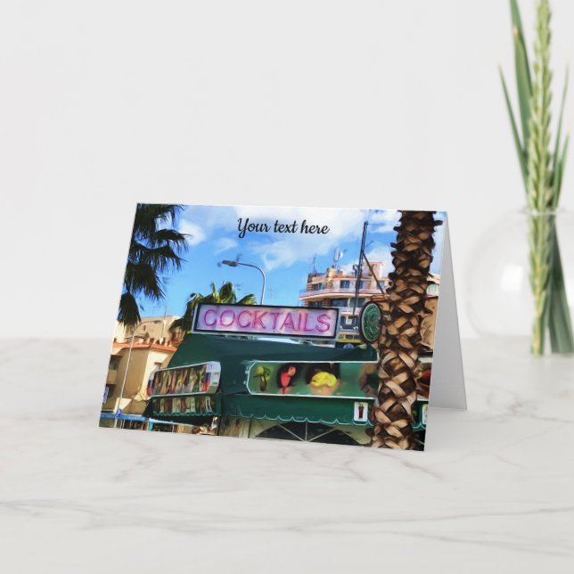 Cartão Folded Greeting Card (Frente)