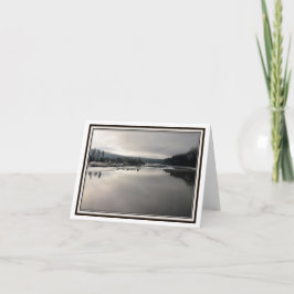 Cartão Folding Greeting Card – Winter's Light