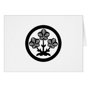 Cartão Folha de amora de papel Suwa