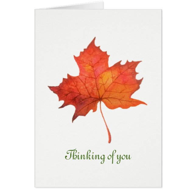 Cartão Folha de bordo da aguarela (Frente)